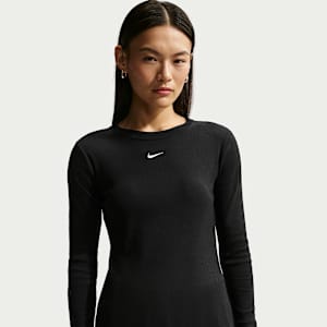 Nike Sportswear Women's Tight Long-Sleeve Ribbed T-Shirt. Nike.com